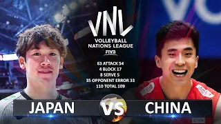 Japan vs China | Men's VNL 2023