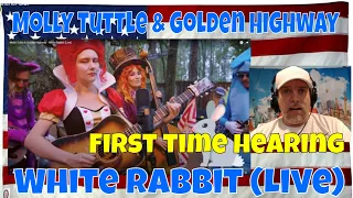 Molly Tuttle & Golden Highway - White Rabbit (Live) - REACTION - First Time - LOL what???