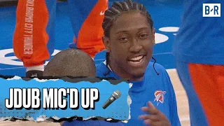 'They are barking at me' Jalen Williams Mic'd Up for Thunder vs. Mavs Game 1 | 2024 NBA Playoffs