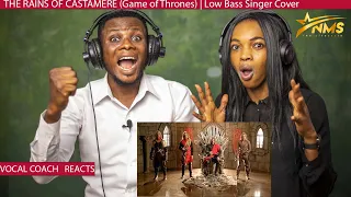 Queen first time reacts THE RAINS OF CASTAMERE (Game of Thrones) | Low Bass Singer Cover