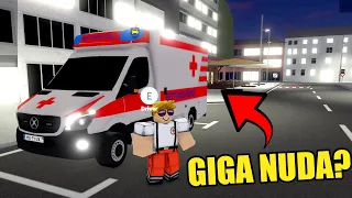 PRACOWAŁEM JAKO RATOWNIK MEDYCZNY I STRAŻAK - Hogaty w Roblox - Emergency Hamburg #06