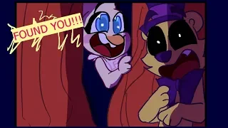 Ask Springtrap and Deliah Creator - Ask Goldie Anything Part 2【 FNAF Comic Dub 】