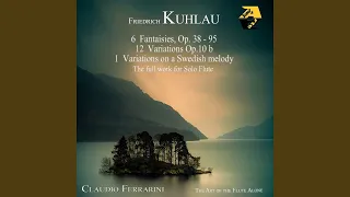 3 Fantaisies for Solo Flute, Op. 38: No. 2, Fantasia in si bemolle maggiore: I. Tempo giusto /...