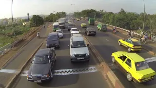 Bamako - Drone footage from the Capital of Mali