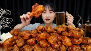 페리카나 닭다리 치킨 40개 먹방 리얼사운드 양념 간장 후라이드 매운 후라이드 | CHICKEN DRUMSTICKS | MUKBANG | EATING SHOW | ASMR