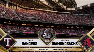 Texas Rangers at Arizona Diamondbacks, 2023 World Series Game 5, November 1, 2023