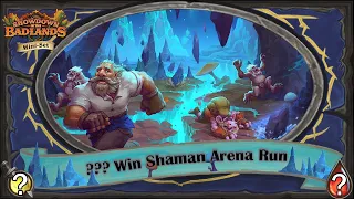 Highlander Shaman Hearthstone Arena Run