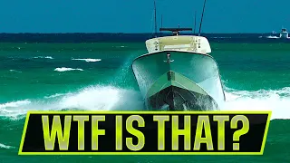WTF IS THIS CC CRUSHING THRU BIG WAVES | ROUGH INLETS | Boats at Jupiter Inlet