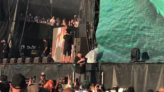 Most bad-ass dude at ACL! Ice Cube's sign language interpreter going hard!