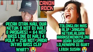 ❗OTAK PECAH Di Buat Alip_Ba_Ta - Canon Rock (Reaction)