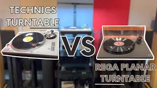 Technics vs Rega Planar. The battle of turntables. Which is the best ? How much they cost ?