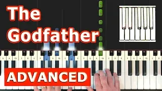 The Godfather Theme - Piano Tutorial Easy - Sheet Music (Synthesia)