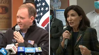 All eyes on race for NY governor with midterm elections 1 week away