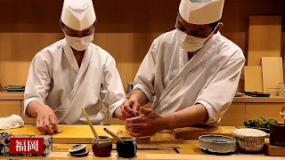 【福岡の寿司】本当は教えたくない店！一切手抜きなし!！極みの仕込みで全国からお客が殺到！『鮓枉駕』/"Omakase" Sushi restaurant: Japanese food