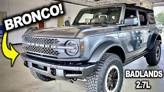 2021 Ford Bronco Badlands (Sasquatch 2.7L) FULL Exterior & Interior Walkaround + Under The Hood!