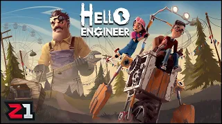 Building Crazy Machines In The World Of Hello Neighbor ! Hello Engineer First 30-ish