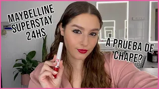 Reseña labial maybelline 24hs - A PRUEBA DE TODO?