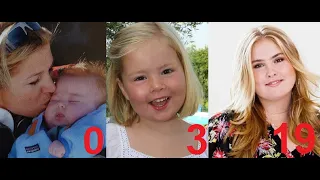 Future Queens of Europe: Princess Catharina-Amalia from 0 to 19 years old