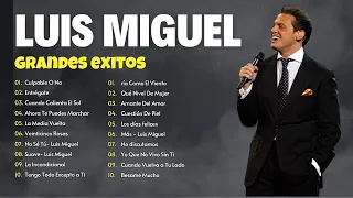 Luis Miguel Exitos Romanticos ~ Luis Miguel Las Mejores Canciones ~ Boleros Mix 2024