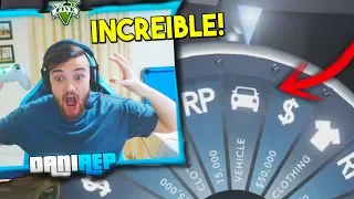 ME TOCA EL COCHE EN LA RULETA! NO ME LO CREO!! - GTA V ONLINE