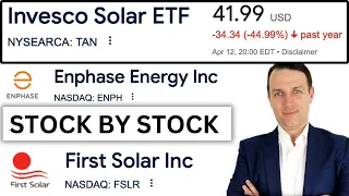 Solar Stocks, One By One, Solar ETF (TAN) & Sector Analysis