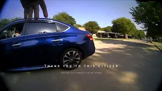 Good Samaritan Gives Cop a Ride During Pursuit of Suspect