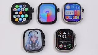 TOP 4 4G-LTE Android Smartwatches in 2024 VS Apple Watch Ultra