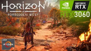 Horizon Forbidden West : RTX 3060 + RYZEN 7 5700X : 1080p / 1440p