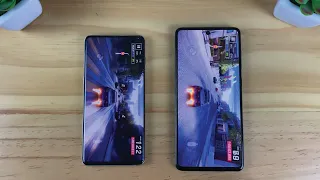 Samsung A71 vs Samsung S10 | Fingerprint, Speedtest, Display, Test game, Camera Comparison