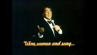 Dean Martin Wine,women and song BBC 1983