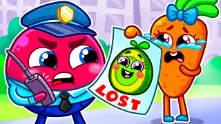 Police Officer And Missing Baby Story 👮‍♀️ 🚔 Baby Got Lost 😱 || Voca Voca Stories 🥑