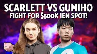 SCARLETT vs GUMIHO: Qualifying Match | $500,000 IEM Katowice Qualifiers (Bo5 ZvT) - StarCraft 2