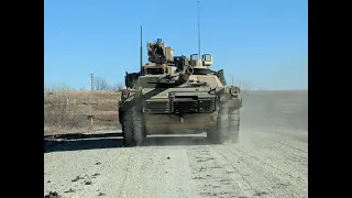 M88A2 Hercules recovering an M1 Abrams from the field