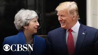 President Trump and British Prime Minister Theresa May hold joint news conference, live stream