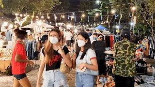 [4K] Bangkok Suanluang Square Flea Market - Teenagers Hangout Place