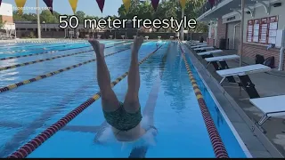 Average Guy Does Olympics: Lew Turner tries 50-meter freestyle swim