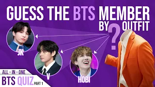 All in One BTS Quiz - Part 1 | Guess the Members | Guessit