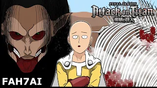 Fah7ai : One Punch Man Saitama VS Attack on Titan Season 4 (ซีซั่นสุดท้าย) ไซตามะ ปะทะ ไททัน