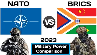 Nato vs Brics military power comparison 2023 | BRICS vs NATO military 2023 | world military power