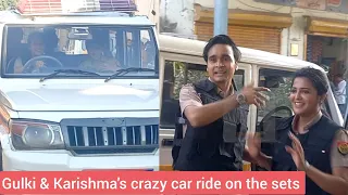 Maddam Sir I Behind the scenes I Gulki, Karishma aur Priyanshu ki masti bhari car ride