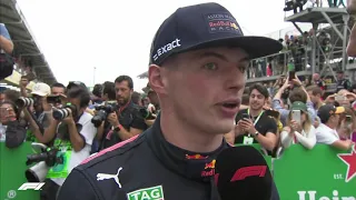 Verstappen And Ocon Collide and fight in the paddock at the  2018 Brazilian Grand Prix