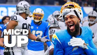 Mic’d Up: Keenan vs Raiders “WTF You Doin’ Jerry?” | LA Chargers