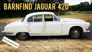 JAGUAR 420 BARNFIND #jag420 #barnfind #dealingclassics #reillyclassiccars