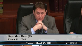 House Health and Human Services Finance Committee  3/27/18