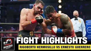 FIGHT HIGHLIGHTS - RIGOBERTO HERMOSILLO VS ERNESTO GUERRERO BOXING FULL FIGHT