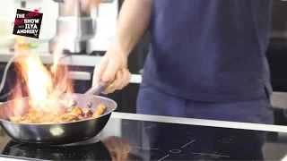 Фрукты фламбе (в огне) & fruit flambe