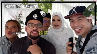 KENDURI KAHWIN SHAZZ ! AKU BERGADUH DENGAN SCHAFFY ABG DIA SEBAB….