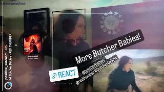 Positive Sarcasm Reaction: "BUTCHER BABIES - RED THUNDER"