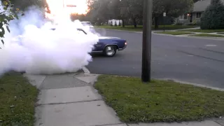 Olds Ninety Eight Huge Burnout 455 98 Oldsmobile