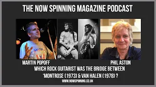 Which Heavy Metal guitarist was the bridge between Ronnie Montrose and Eddie Van Halen?  Podcast